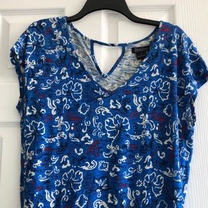 Lucky brand shirt dress with pockets